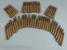 Forty-nine .300 rifle cartridges. PLEASE NOTE THAT A VALID RELEVANT FIREARMS/SHOTGUN CERTIFICATE