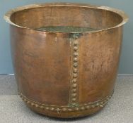 Large copper copper, D88 x H69cm