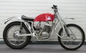 1967 Greeves 250cc trials motorcycle LKE 313 E with Greeves banana forks, fully restored by the