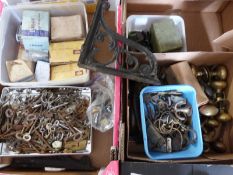 Large quantity of vintage padlocks, keys, locks etc