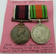 Indian Police Medal (George V) for distinguished conduct, named to Gerard Lee Tupen, AMI Mech E