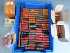 One hundred and forty three mainly 12 and 20 bore collectors' shotgun cartridges PLEASE NOTE THAT