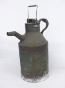 Vintage oil or similar jug, height 50cm