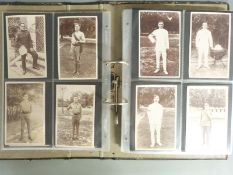 British Army album of postcards mainly Worcestershire Regiment, WWI, India etc, together with WWI