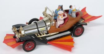 Corgi Comics diecast model Chitty Chitty Bang Bang with four figures