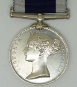 Royal Navy Long Service and Good Conduct Medal named to J Fullerton, Bosun's Mate, HMS Cruiser