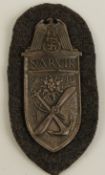 WWII Nazi German Narvik 1940 shield arm badge