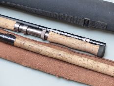 Fulling Mill 'World Class Salmon Traveller' 15' six piece line #10/11 fly fishing rod in case and an