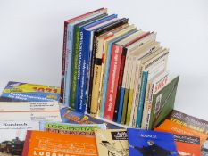 Approximately 35 continental railway interest books including German railways, Netherlands,