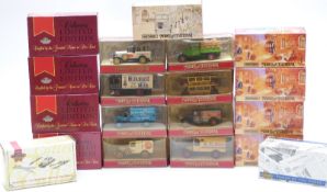 Nineteen Matchbox diecast model vehicles including Collectors Limited Edition, Great Beers of the