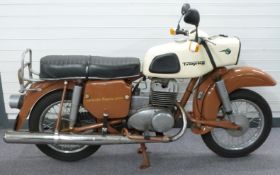1972 MZ Trophy ES250/2 motorcycle PHJ 812K, with history file including V5C and paperwork