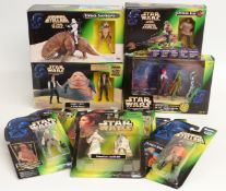 Twelve Kenner Star Wars figures and figure sets including Special Edition, all in original boxes/
