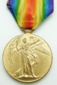 British Army WWI Victory Medal named to 26755 Pte W Ferriman Glosters/ Gloucestershire Regiment