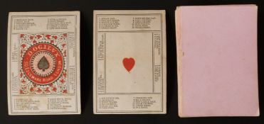 D. Ogilvy, 50 Edgeware Road, London English playing card game similar to ‘Laughing Made Easy’ but