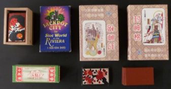 A quantity of modern Chinese playing cards