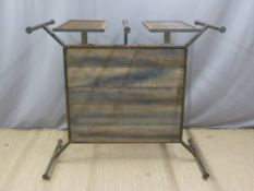 Industrial/ shopfitting/ haberdashery Superdry display stand/ table W130 x  D130 x H80cm
