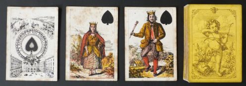 C.B. Reynolds, 22 Seel Street, Liverpool. Transformation playing cards commemorating the wedding