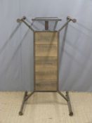 Industrial/ shopfitting/ haberdashery Superdry display stand/ table W130 x D130 x H80cm