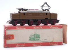 Rivarossi 00 gauge articulated electric model railway locomotive in original box.
