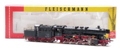 Fleischmann 00 gauge 2-10-0 locomotive 50058 4175, in original box.