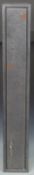 Metal gun safe/ cabinet, 134 x 22 x 21cm