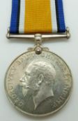 British Army WWI medal named to 2nd Lieutenant E A Cockett Glosters/ Gloucestershire Regiment