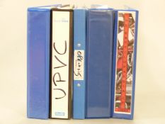 Five locksmiths and window manuals/ instruction folders