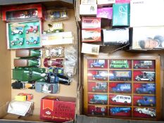 A collection of Corgi, Matchbox and similar diecast model vehicles including Live and Let Die