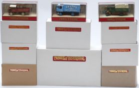 Eleven Matchbox Models of Yesteryear diecast model vehicles including 1929 Scammell 100 Tonne