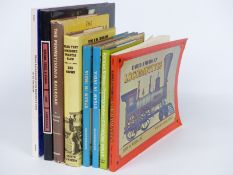 Eight books relating to American railways including Steam Locomotives of the Baltimore & Ohio,
