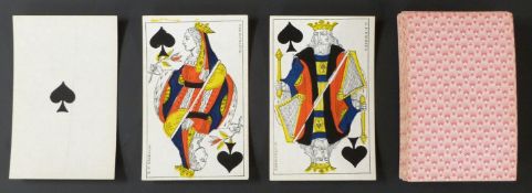 B.P. Grimaud, Paris, France playing cards. Belgium/Genoese pattern. Standard double ended courts,