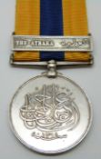 British Army Khedives Sudan Medal with clasp for The Atbara, named to 3936 Pte H Hoar Royal