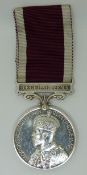British Army Long Service and Good Conduct Medal named to 1848674 Cpl W Handscombe, Royal Engineers