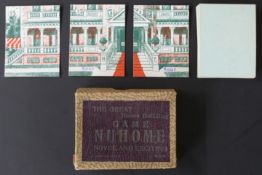 Multum in Parvo English playing cards. The Great House Building Game of Nu Home, Novel and Exciting.