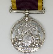 Royal Navy China War Medal 1900, named to J Ring, HMS Dido