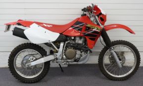 2002 Honda XR650R trail motorcycle EJ02 KTT 434km from new, from a deceased's estate, with V5C