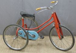 Vintage child's tricycle