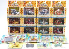 Twenty-one Lledo, ERTL and Dekkertoys model Noddy in Toyland cars and figures,  all in original