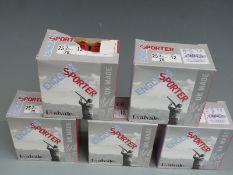One hundred and twenty five Lyalvale English Sporter 12 bore shotgun cartridges, all in original