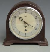 Smiths bakelite mantel clock with military or similar ministry broad arrow to dial