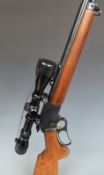 Marin Original Golden 39A .22 lever action rifle with Bushmaster 3-9x40 scope, sling suspension