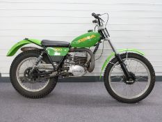 Circa 1975 250cc Ossa trials motorcycle