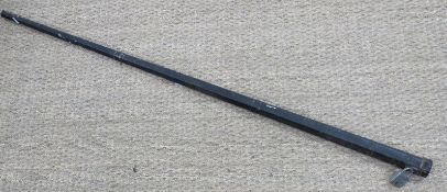 The professional Champion snooker/ pool cue in octagonal metal case