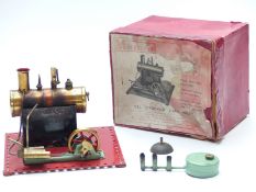 Mamod SE2 stationary live steam engine, in original box