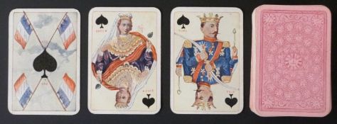 Kimberley and Sons, Birmingham. Royal National Patriotic playing cards. Third edition. Aces have 4