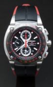 Seiko Sportura F1 Honda Racing Team gentleman's chronograph wristwatch ref. 7T62-0GR0 with alarm,