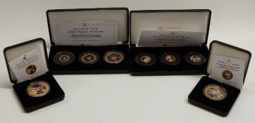 Four Heirloom Coins and coin sets 