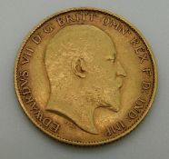 1903 gold half sovereign
