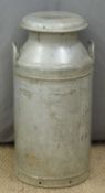 Stroud Creamery Ltd aluminium milk churn, also marked W Glos Dairy Supply Ltd, Gloucester, height