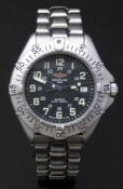 Breitling Colt quartz gentleman's wristwatch ref. A57035 with date aperture, luminous steel hands